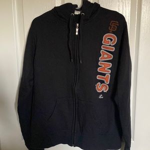 Giants zip up hoodie